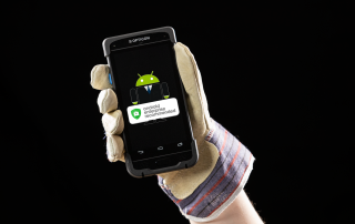 máy pda kiểm kho mã vạch - Android Scanner opticon H-33