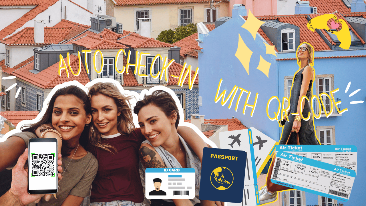 hệ thống tạo và quét vé check-in tự động