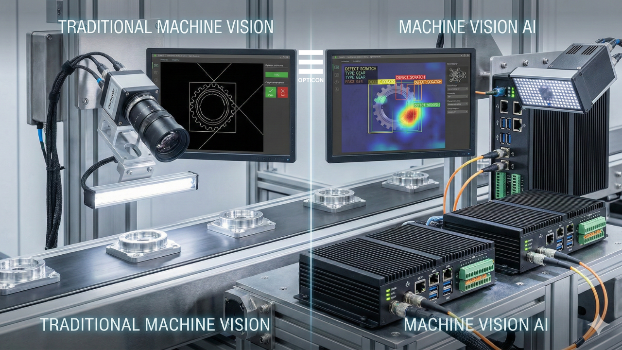 Machine Vision VS Machine Vision AI