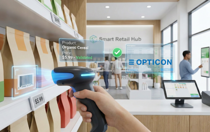 Máy quét mã vạch AI thế hệ mới – “Game changer” cho cửa hàng thông minh