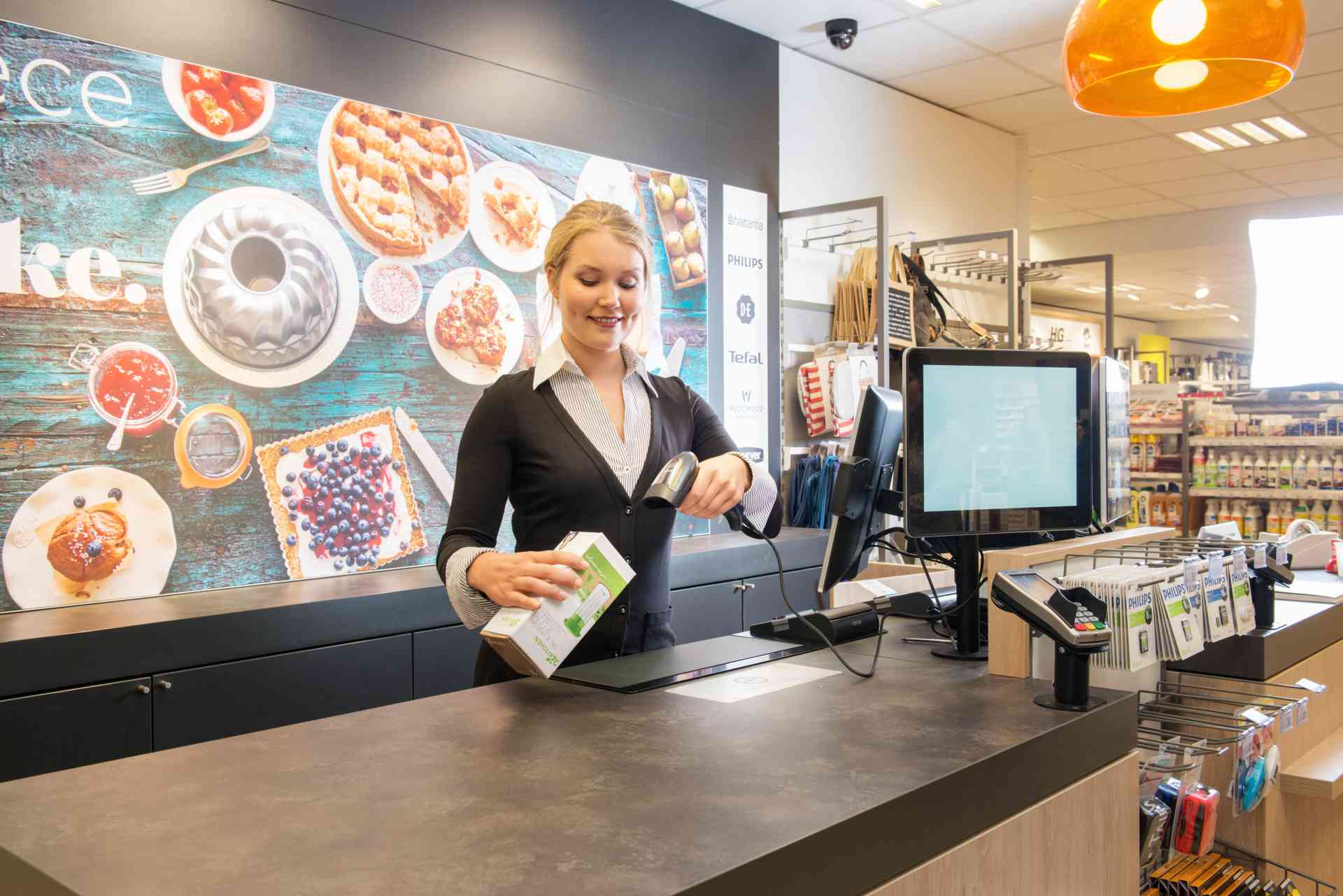 Opticon Barcode Cable Scanner