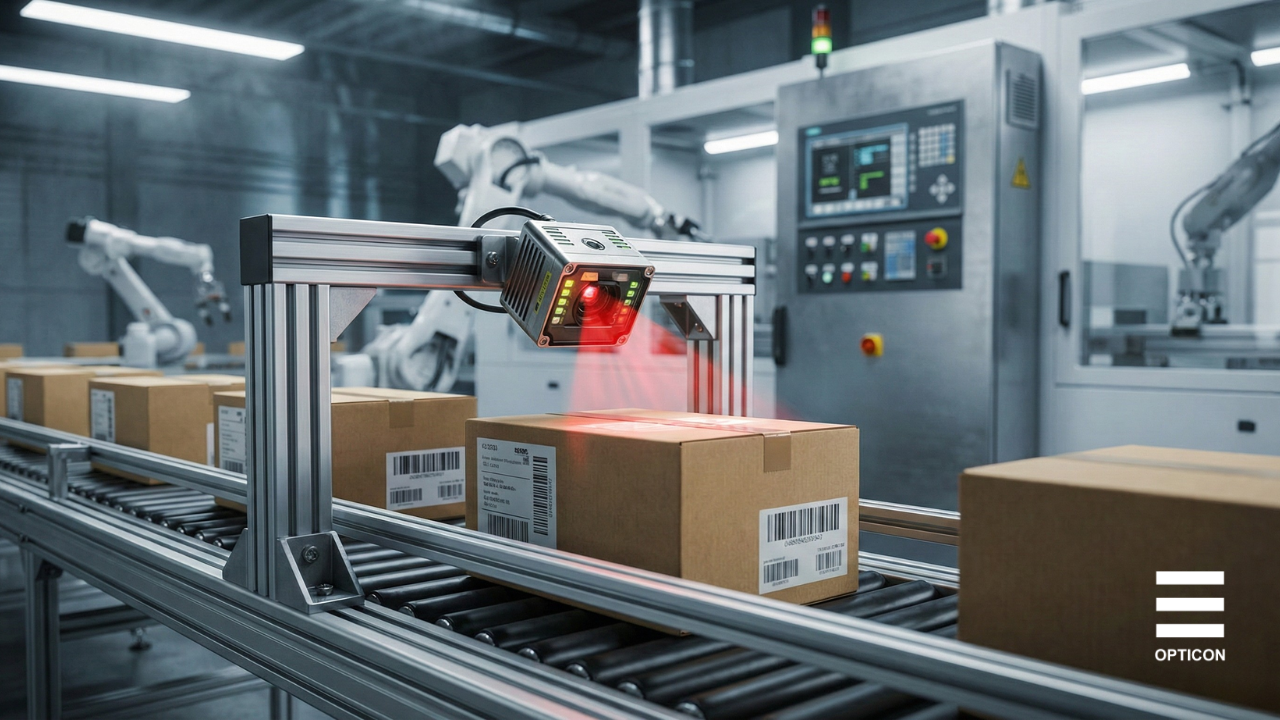 Máy quét mã vạch cố định Fixmount Scanner công nghiệp