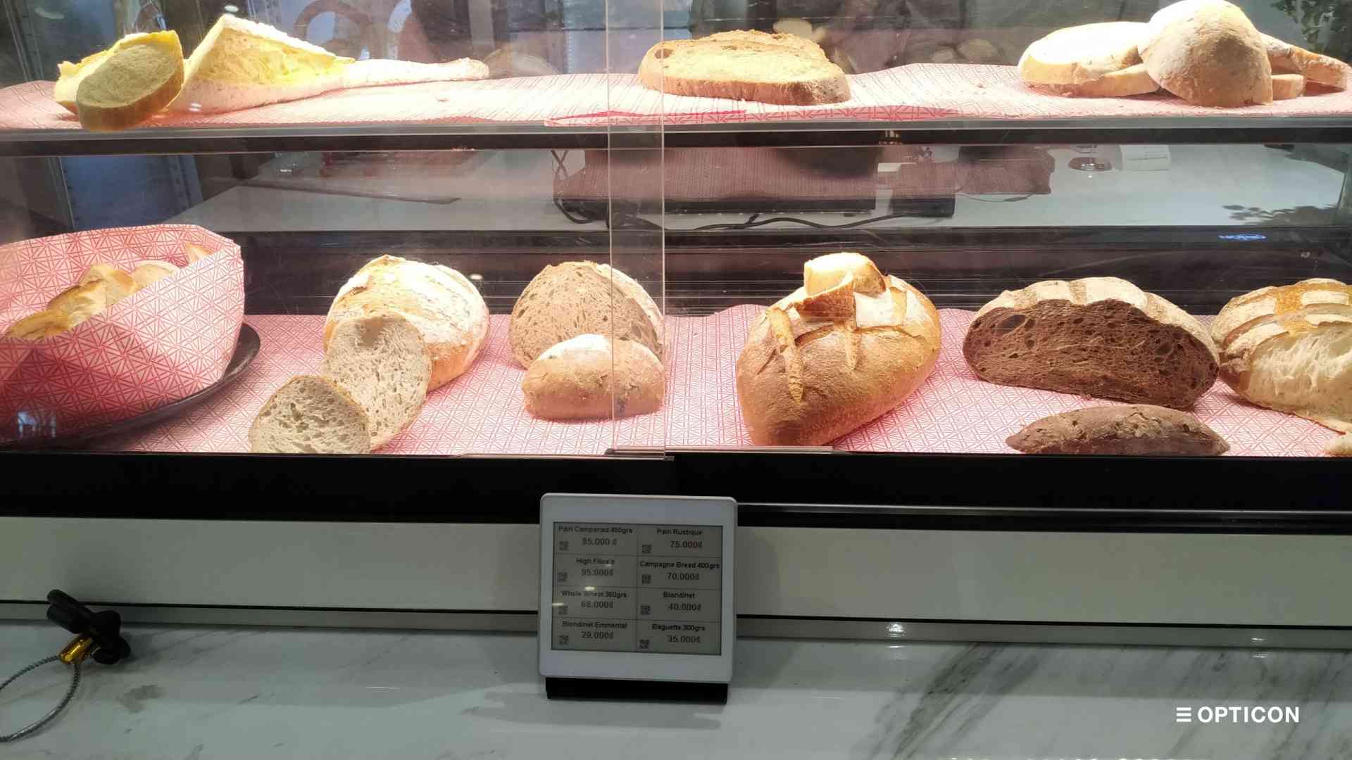 Bảng giá điện tử tại SAP Gourmet Vietnam