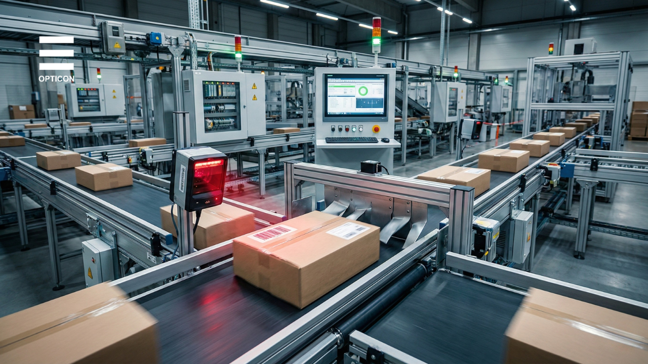 Máy quét mã vạch sort hàng tự động – Phân luồng – Latency thấp