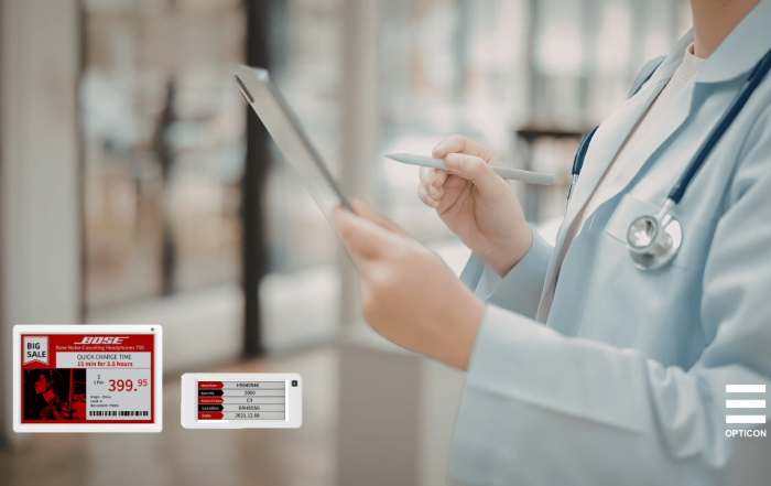 Bệnh viện thông minh không giấy tờ: Electronic Shelf Label có thể thay thế bảng giấy ở đâu?