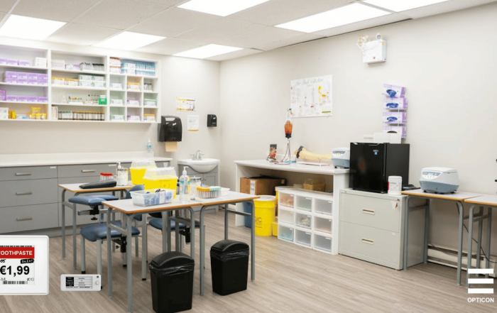 Công nghệ _Pick-to-Light_ bằng E-paper_ Cuộc cách mạng chống sai sót trong phòng cấp phát thuốc