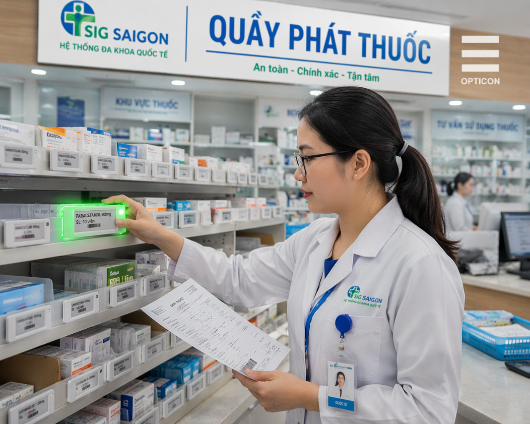 Đột phá quy trình phát thuốc với công nghệ _Pick-to-Light