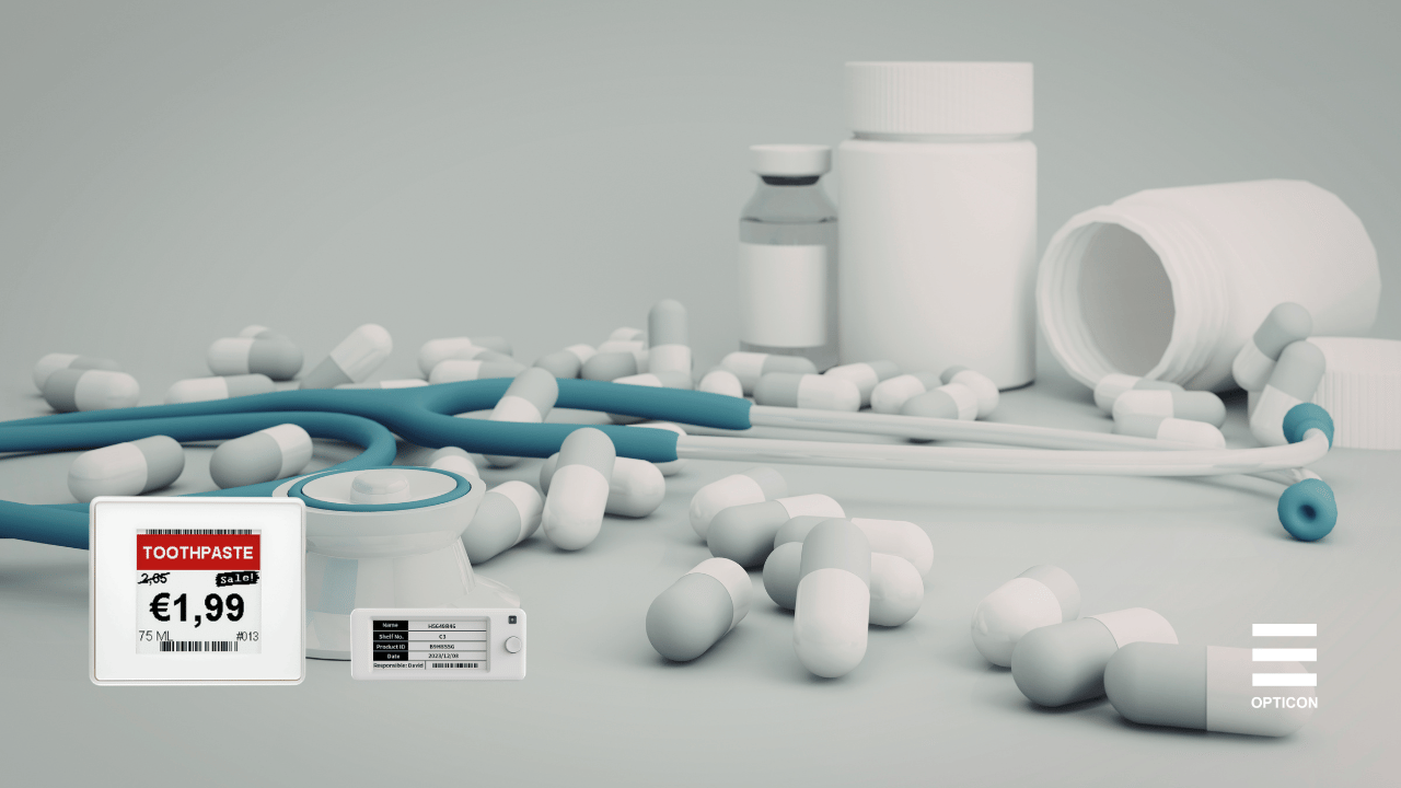 Quản lý thuốc thông minh: Ứng dụng Electronic Shelf Label để cập nhật thông tin thuốc theo thời gian thực