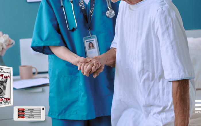 Từ nhãn giấy đến Digital Shelf Label Bước tiến mới trong công tác chăm sóc bệnh nhân nội trú