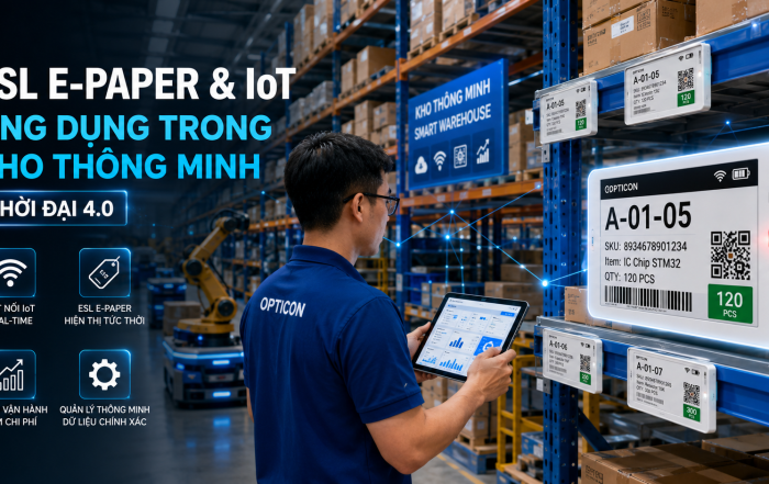 ESL E-Paper và IoT
