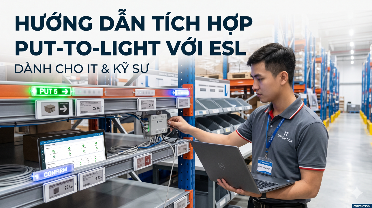 Hướng dẫn tích hợp Put-To-Light dành cho IT và Kỹ Sư