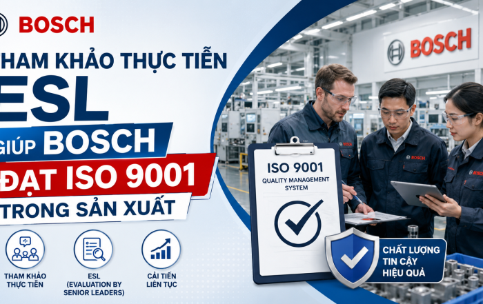 Bosch đạt ISO 9001