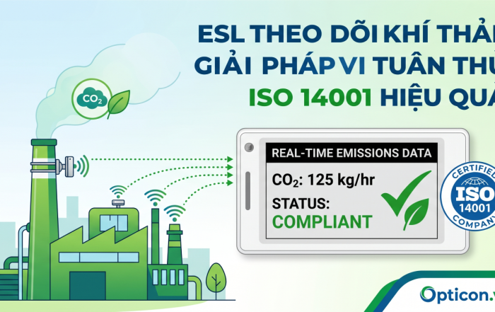 ESL Theo dõi khí tải chuẩn ISO 14001