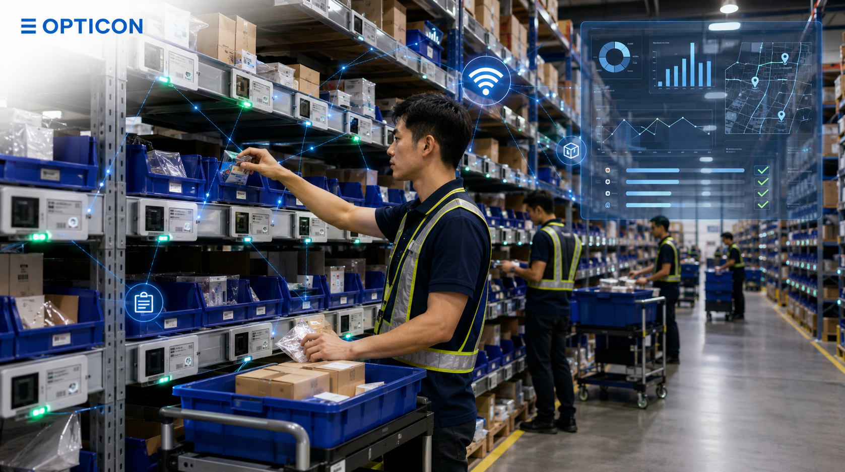 Ứng dụng công nghệ ESL E-Paper trong hệ thống pick-to-light để nâng cao hiệu quả kho